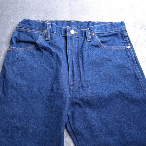 Vintage Wrangler Mens 13MWZ Cowboy Cut Jeans 34x33 Medium Wash Original Fit - Picture 5 of 7